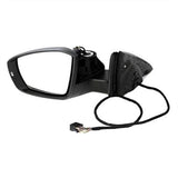 Skoda Octavia Estate 2013-2017 Door Mirror Electric Heated Manual Fold Primed Passenger Side L