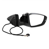 Skoda Octavia Estate 2013-2017 Door Mirror Electric Heated Manual Fold No Glass Or Cover Driver Side R