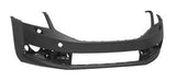 Skoda Octavia Estate 2017-2020- Front Bumper With Wash Jet Holes - No Sensor Holes - Models With Fog Lamps - Needs Priming