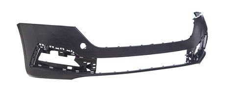 Skoda Octavia Hatchback 2020-2024 Front Bumper No Sensor Holes With Sensor Template Black