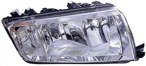 Skoda Fabia Saloon 2000-2005 Headlamp Halogen Chrome Type (2000-2005) Driver Side R