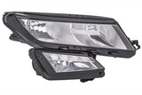 Skoda Kodiaq Estate 2017-2021 Headlamp Halogen With LED Daytime Running Lamp Driver Side R