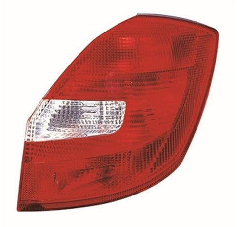 Skoda Fabia Hatchback 2010-2015 Rear Lamp Driver Side R