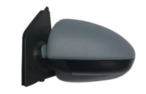 Smart Fortwo Coupe 2012-2015 Door Mirror Manual With Black Cover Passenger Side L