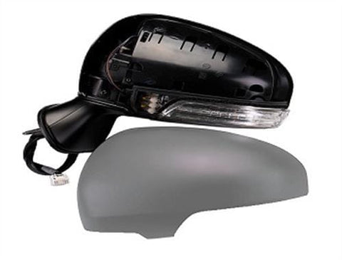 Toyota Avensis (Not Verso) Saloon 2012-2015 Door Mirror Electric Heated Manual Fold Type With Primed Cover Passenger Side L