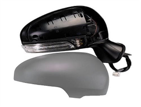 Toyota Avensis (Not Verso) Saloon 2012-2015 Door Mirror Electric Heated Manual Fold Type With Primed Cover Driver Side R