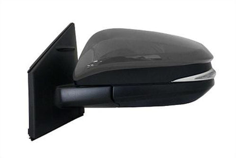 Toyota Rav-4 5 Door Estate 2016-2019- Door Mirror Electric Heated Manual Fold Type With Primed Cover Passenger Side L