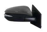 Toyota Rav-4 5 Door Estate 2016-2019- Door Mirror Electric Heated Manual Fold Type With Primed Cover Driver Side R