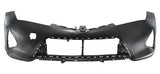 Toyota Auris 5 Door Hatchback 2013-2015 Front Bumper No Sensor Holes - Needs Priming