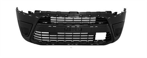 Toyota Proace Van 2016-2024- Front Bumper No Fog Lamp Holes With Templates to Drill Sensor Holes (All Models - Except Verso) Black