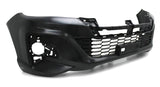 Toyota Hilux Pickup 2016-2020 Front Bumper With Bumper Undertray Holes Needs Priming
