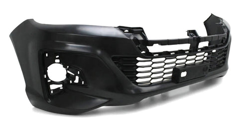 Toyota Hilux Pickup 2016-2020 Front Bumper With Bumper Undertray Holes Needs Priming