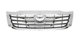 Toyota Hilux Pickup 2012-2016 Front Grille Black With Chrome Surround Black 