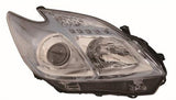 Toyota Prius Hatchback 2009-2012 Headlamp Halogen Type Driver Side R