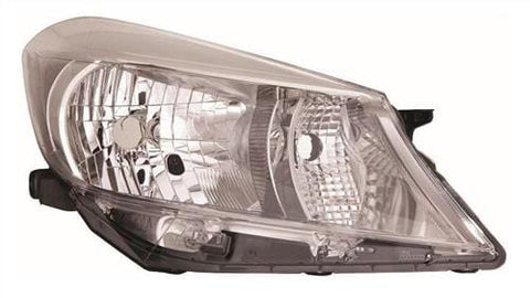 Toyota Yaris 5 Door Hatchback 2011-2014 Headlamp Chrome Driver Side R