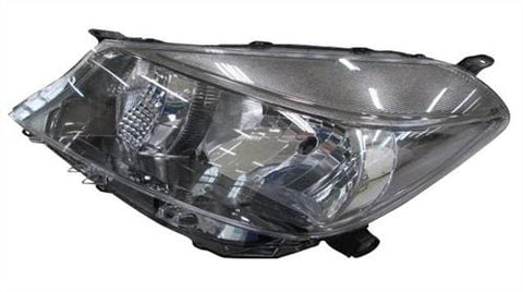 Toyota Yaris 5 Door Hatchback 2011-2014 Headlamp Black Design Passenger Side L