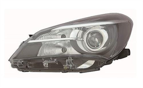 Toyota Yaris 5 Door Hatchback 2014-2017 Headlamp With Projector Lamp With Halogen Daytime Running Lamp Passenger Side L