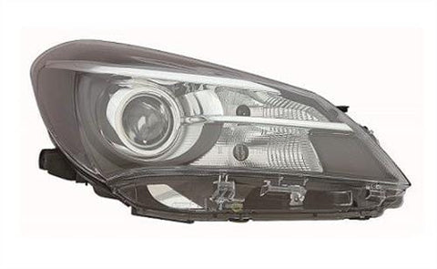 Toyota Yaris 5 Door Hatchback 2014-2017 Headlamp With Projector Lamp With Halogen Daytime Running Lamp Driver Side R