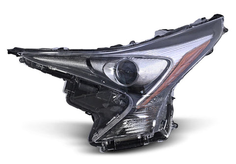 Toyota Prius Hatchback 2016-2019 Headlamp LED Type With LED Daytime Running Lamp Black Inner Passenger Side L