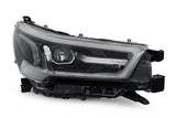 Toyota Hilux Pickup 2020- Headlamp LED Type With LED Daytime Running Lamp With Chrome Edging Black Inner Driver Side R