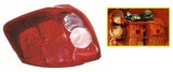 Toyota Auris 5 Door Hatchback 2007-2010 Rear Lamp Farba Design Passenger Side L