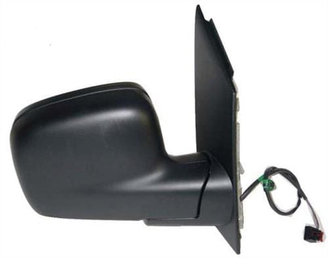 Volkswagen Caddy Van 2010-2015 Door Mirror Electric Heated Type With Black Cover Driver Side R