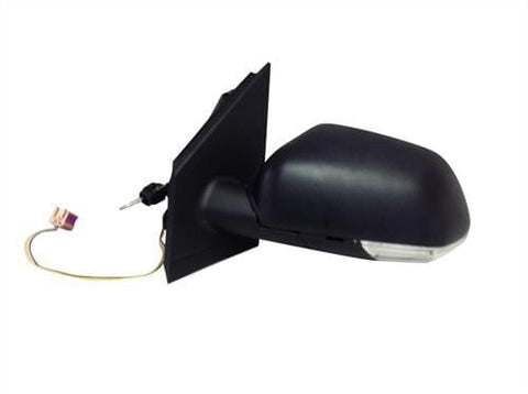 Volkswagen Polo 3 Door Hatchback 2005-2009 Door Mirror Manual Type With Black Cover Passenger Side L