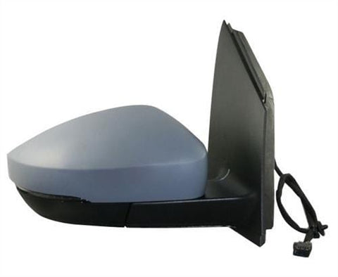 Volkswagen Polo 5 Door Hatchback 2009-2014 Door Mirror Manual 10 Pin Connector Type Driver Side R