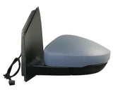 Volkswagen Polo 5 Door Hatchback 2014-2018 Door Mirror Electric Heated Type With Primed Cover (10 Pin) Passenger Side L