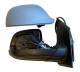 Volkswagen Caravelle MPV 2020-2022 Door Mirror Electric Heated Manual Fold With Primed Cover Driver Side R