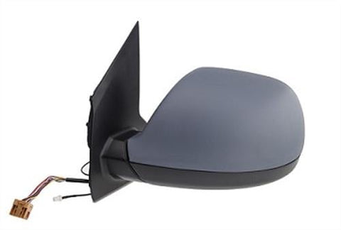 Volkswagen Caravelle MPV 2020-2022 Door Mirror Electric Heated Power Fold With Primed Cover Passenger Side L