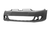 Volkswagen Golf 5 Door Hatchback 2009-2013 Front Bumper No Wash Jet or Sensor Holes - Primed (Standard Models)