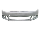 Volkswagen Jetta Saloon 2011-2014 Front Bumper No Wash Jet Holes With Templates to Drill 4 Sensor Holes Primed