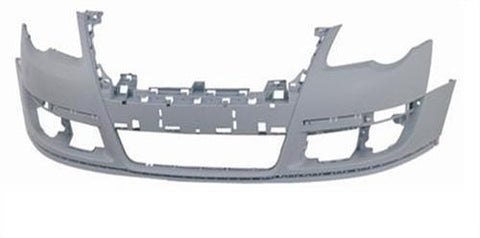 Volkswagen Passat Estate 2005-2011 Front Bumper No Wash Jet or Sensor Holes - Primed