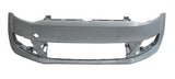 Volkswagen Polo 3 Door Hatchback 2009-2014 Front Bumper No Wash Jet Holes - Primed (Standard Models)