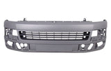 Volkswagen Caravelle MPV 2010-2015 Front Bumper No Wash Jet or Sensor Holes - No Chrome Trim Type - Smooth Primed