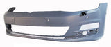 Volkswagen Golf Estate 2013-2017 Front Bumper With Wash Jet Holes With Sensor Holes Primed