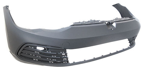 Volkswagen Golf Estate 2020-2024- Front Bumper Templates to Drill Sensor Holes With Trim Holes (Standard Models) Primed