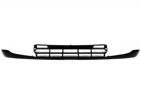Volkswagen Polo 5 Door Hatchback 2002-2005 Front Bumper Grille Centre Section With Lower Spoiler 