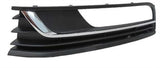 Volkswagen Passat Estate 2011-2014 Front Bumper Grille Outer Section - With Single Chrome Trim Passenger Side L