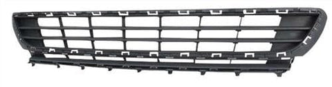 Volkswagen Golf 3 Door Hatchback 2013-2017 Front Bumper Grille Centre Section No Chrome Trim Standard Models 