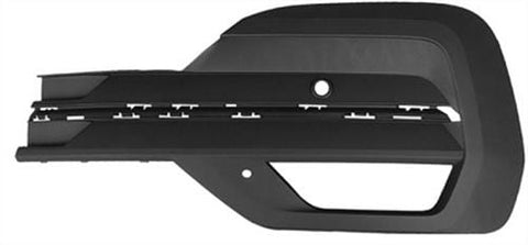 Volkswagen Caravelle MPV 2020-2022 Front Bumper Grille Outer Section With Park Assist Holes No Blind Spot Holes Passenger Side L