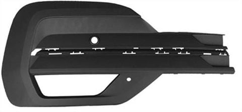 Volkswagen Caravelle MPV 2020-2022 Front Bumper Grille Outer Section With Park Assist Holes No Blind Spot Holes Driver Side R