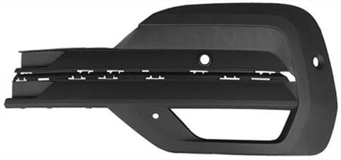 Volkswagen Transporter Van 2020-2024- Front Bumper Grille Outer Section With Park Assist Holes With Blind Spot Holes Passenger Side L