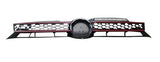 Volkswagen Golf 3 Door Hatchback 2009-2013 Front Grille With Red Trim (GTi Models) 