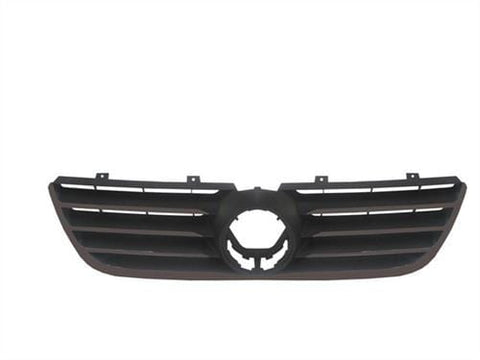 Volkswagen Polo 5 Door Hatchback 2005-2009 Front Grille Black With No Chrome Trim (Standard Models) 