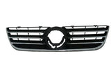 Volkswagen Polo 5 Door Hatchback 2005-2009 Front Grille Black With Chrome Trim (Standard Models) 