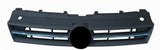 Volkswagen Polo 3 Door Hatchback 2009-2014 Front Grille With Chrome Trim (Standard Models - Air Conditioned Version) 
