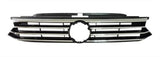 Volkswagen Passat Estate 2015-2019- Front Grille With Chrome Trim - Gloss Black (Standard Models) 