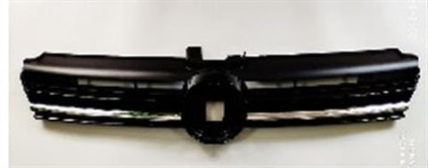 Volkswagen Golf 3 Door Hatchback 2017-2020- Front Grille With Chrome Trim (Standard Models) 